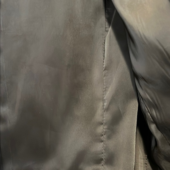 Talbots Chocolate Brown one button cotton blazer size 10 - Picture 10 of 13